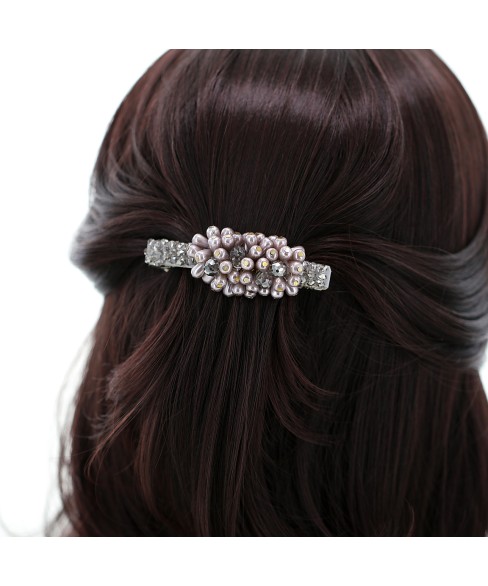 Handcraft Crystal Barrette (Clip Paris)