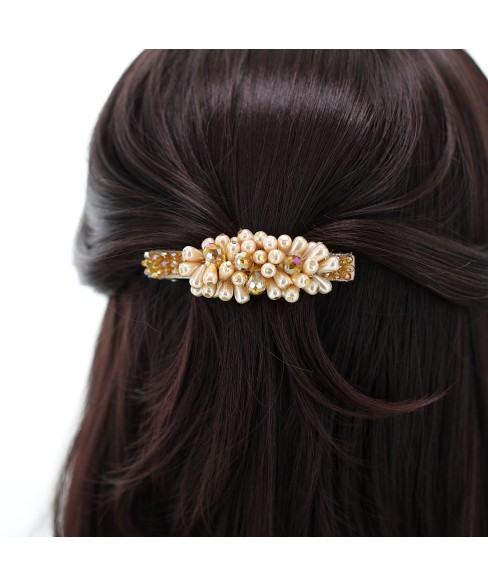 Handcraft Crystal Barrette (Clip Paris)