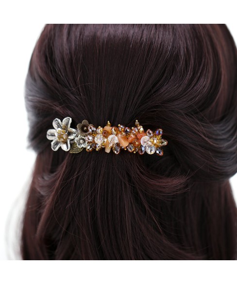 Handcraft Crystal Barrette (Clip Paris)