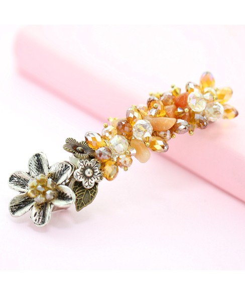 Handcraft Crystal Barrette (Clip Paris)