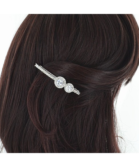 HairClips White