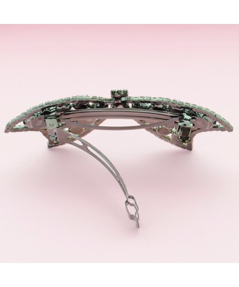 Crystal Bow Barrette