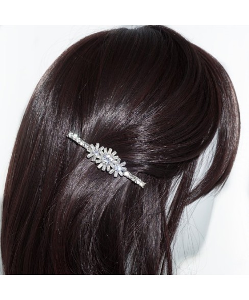 Luxurious Cubiczirconia Barrette