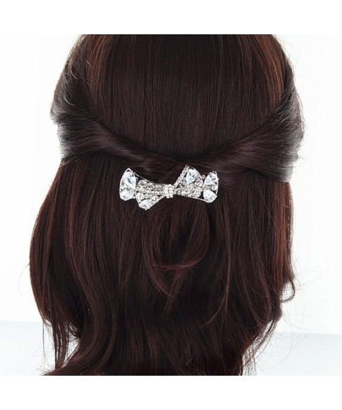 Cubiczirconia Bow Barrette (Clip Paris)