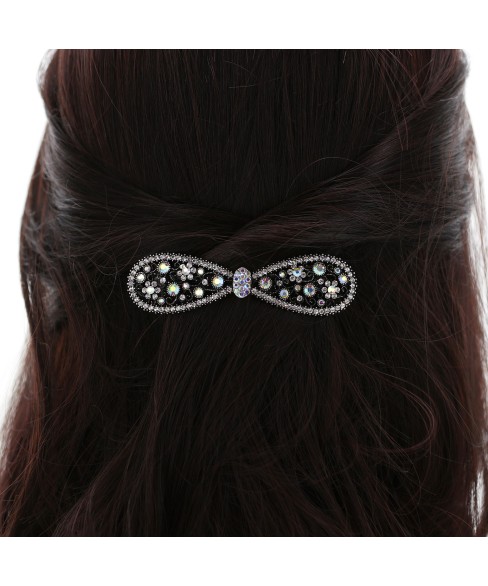 Crystal Rhinestone Barrette/Hair Clip(Clip Paris)