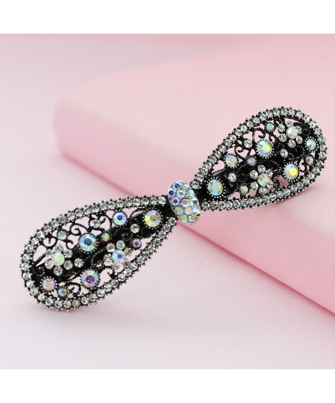 Crystal Rhinestone Barrette/Hair Clip(Clip Paris)