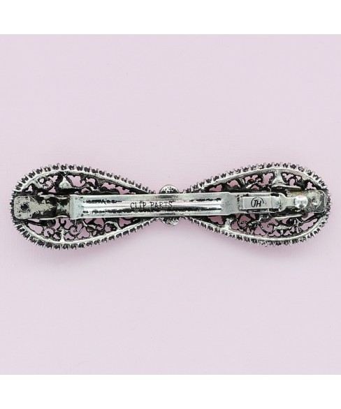 Crystal Rhinestone Barrette/Hair Clip(Clip Paris)