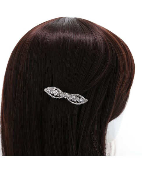 Crystal Rhinestone Barrette/Hair Clip