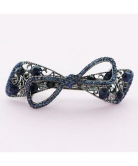 Crystal Rhinestone  Bow Barrette/Hair Clip