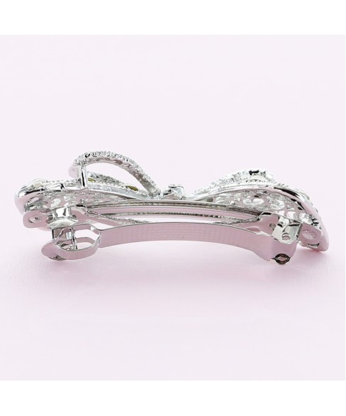 Crystal Rhinestone  Bow Barrette/Hair Clip