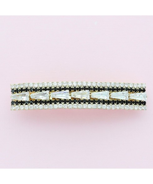 Cubic Zirconia Barrette/Hair Clip