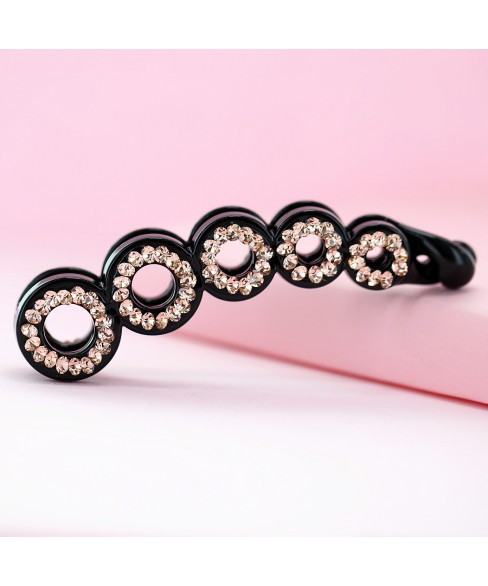 Lavish Australian Rhinestone Banana Clip