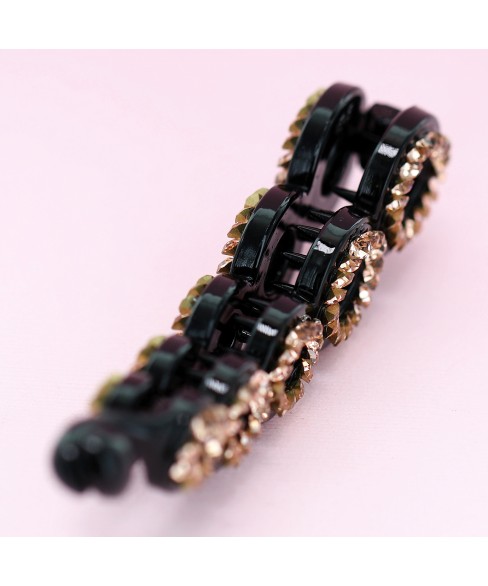 Lavish Australian Rhinestone Banana Clip