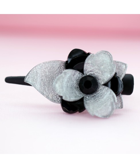 Acrylic Flower Pinch Clip