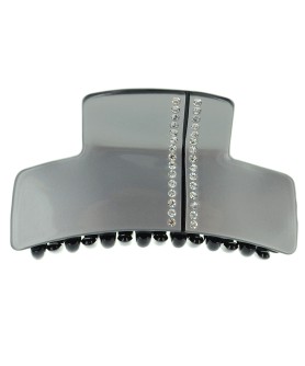 Lightweight Swarovski Crystal Rectangle Hair Jaw