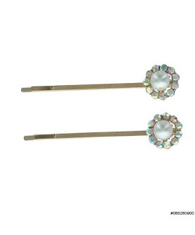 Hairpins White