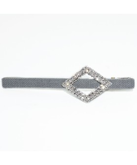 Crystal Cutout Diamond Alligator Clip