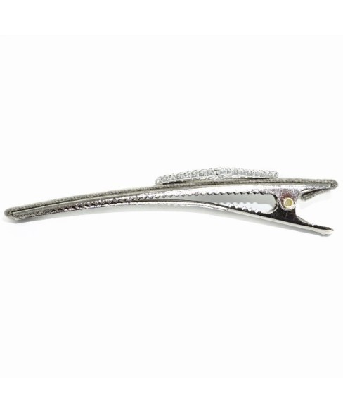 Crystal Cutout Diamond Alligator Clip