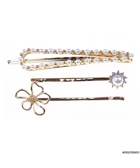 Hairpins White