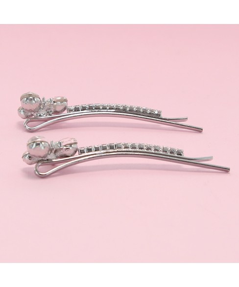 Crystal Butterfly Bobby Pin (2-Pack)