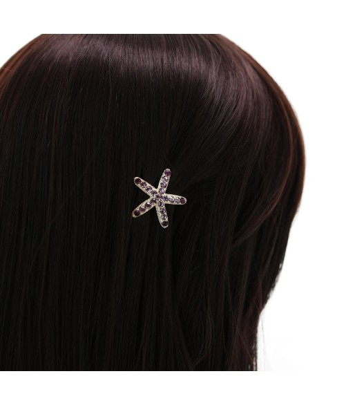 Swarovski Crystal Star Mini Barrette