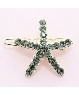 Swarovski Crystal Star Mini Barrette