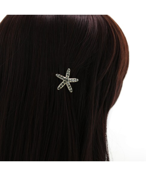 Swarovski Crystal Star Mini Barrette