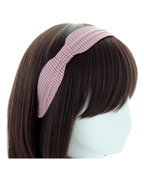 Polka Dot Bow Headband