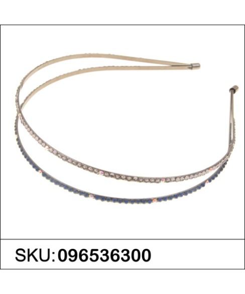 Skinny Crystal Double-strand Headband