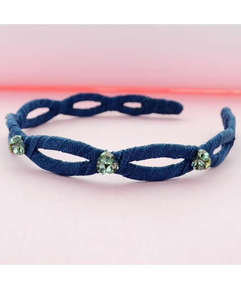 Swarovski Crystal Twisted Headband