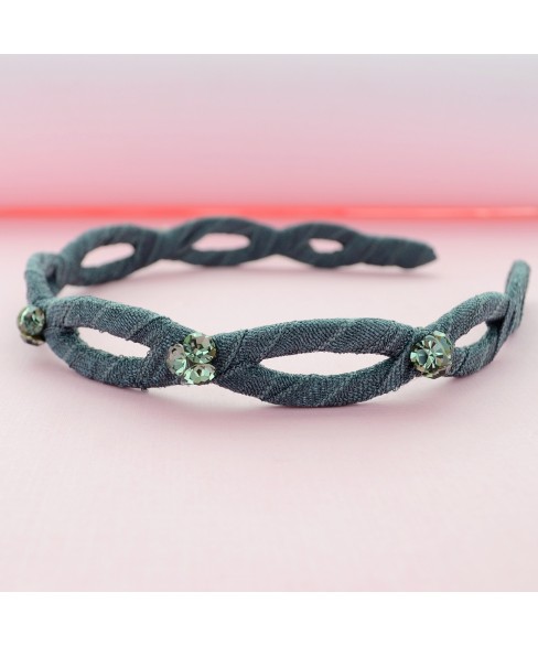 Swarovski Crystal Twisted Headband