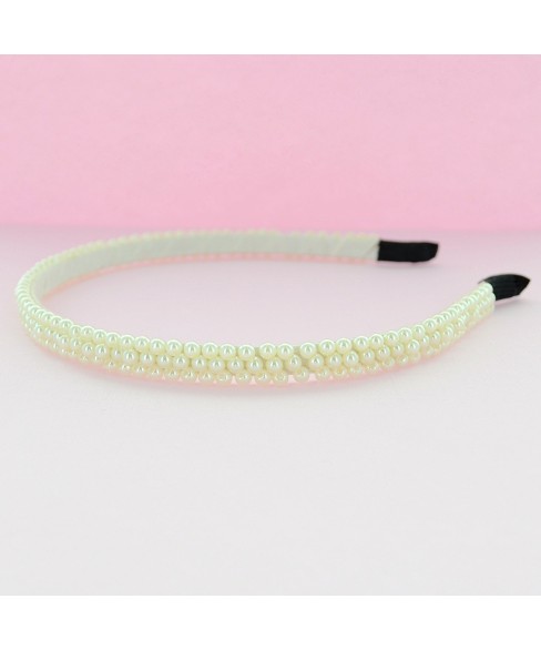 Handcraft Faux Pearl Headband