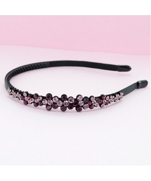 Australian Crystal Non-slip Soft Teeth Headband