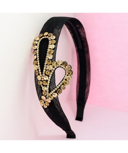 Australian Crystal Non-slip Soft Teeth Headband