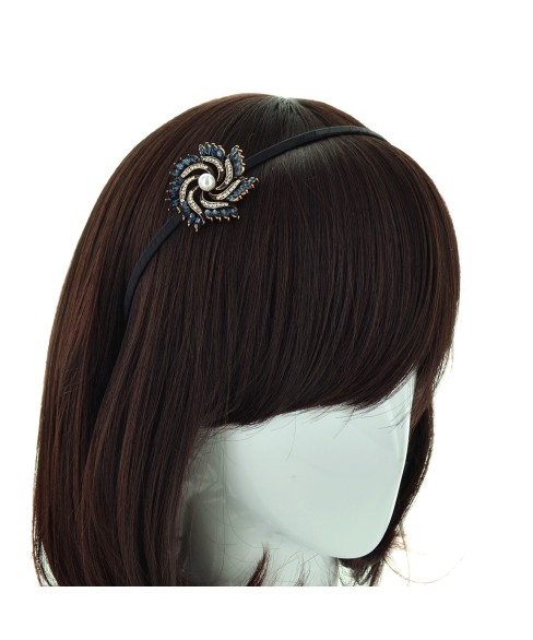 Swirl Crystal Headband