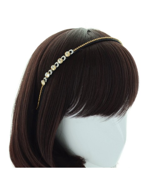 Crystal-Embellished Headband