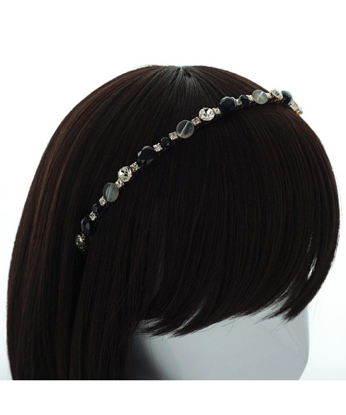 Elegant Handmade Crystal Headband