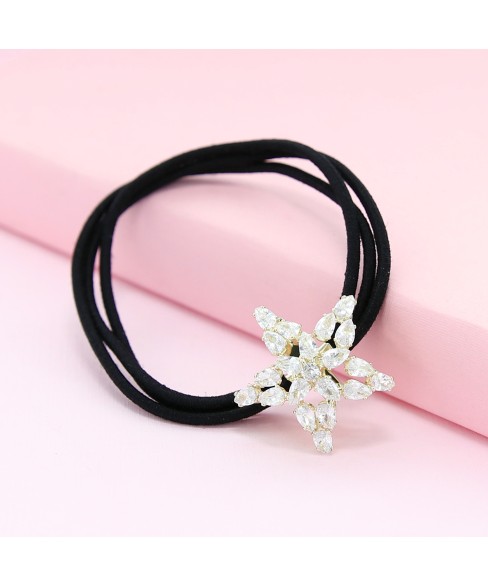 Australian Crystal-Embellished Star Hair Tie