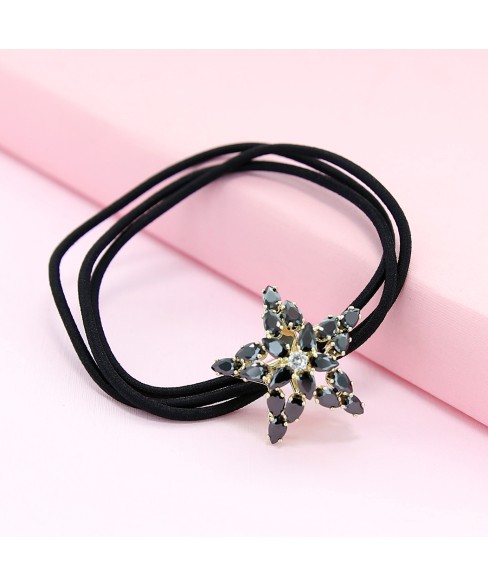 Australian Crystal-Embellished Star Hair Tie