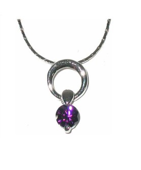 Necklace Purple