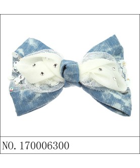 Tee Hairclips Blue