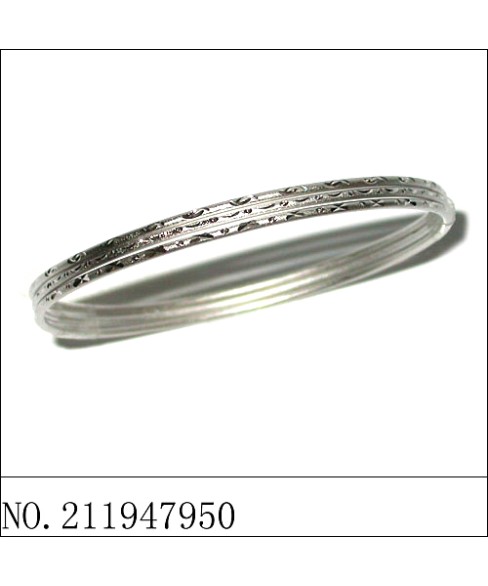 Bangle White Gold