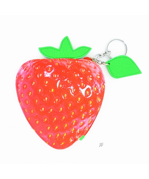 Fruit Collection Strawberry Change Purse