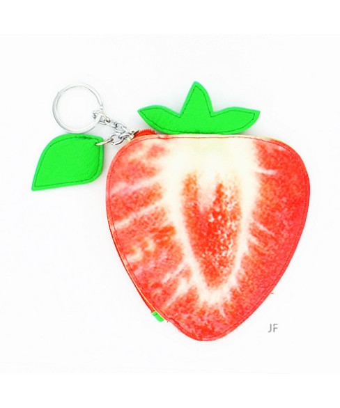 Fruit Collection Strawberry Change Purse