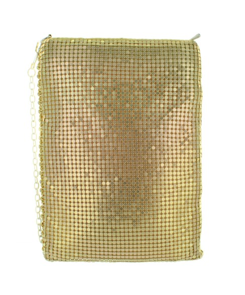 Dazzling Crystals Mesh Purse