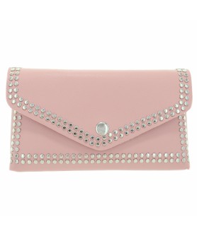 Studded Faux Leather Belt Bag