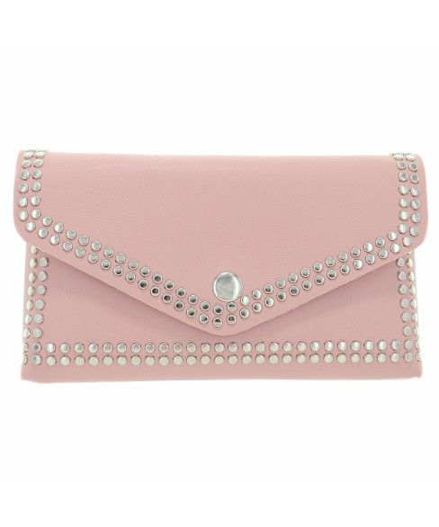 Studded Faux Leather Belt Bag