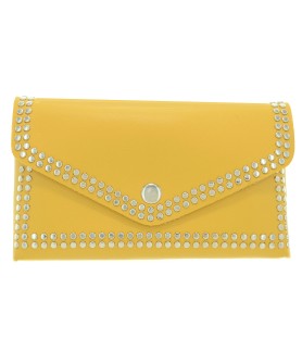 Studded Faux Leather Belt Bag