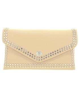 Studded Faux Leather Belt Bag