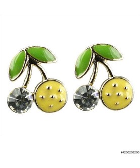 Earrings Yellow